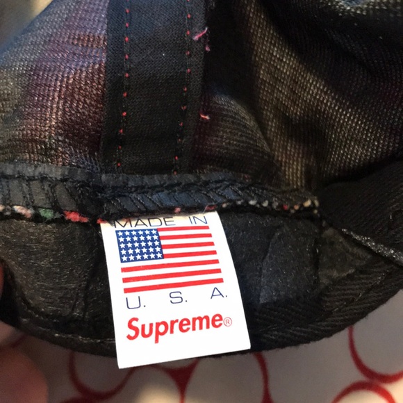 SUPREME RED YELLOW BANANA HAT CAP MENS 6 PANEL SNAPBACK AUTHENTIC GUARANTEED! - Picture 4 of 5